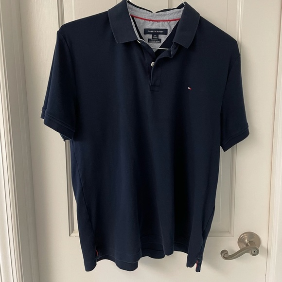 Men’s navy blue Tommy Hilfiger Shirt - Picture 4 of 4